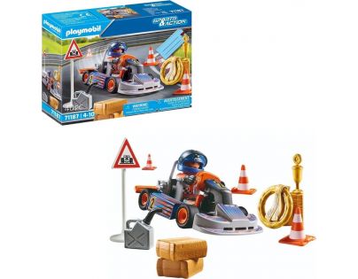 PLAYMOBIL® 71187 Motokárový pretekár