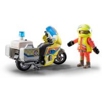 PLAYMOBIL® 71205 Záchranársky motocykel s blikajúcim svetlom