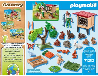 PLAYMOBIL® 71252 Králikáreň