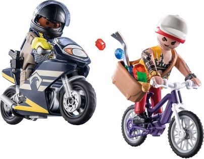 PLAYMOBIL® 71255 Starter Pack Špeciálna jednotka nasadenia so zlodejom