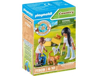 PLAYMOBIL® 71309 Mačacia rodina