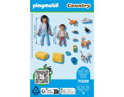 PLAYMOBIL® 71309 Mačacia rodina