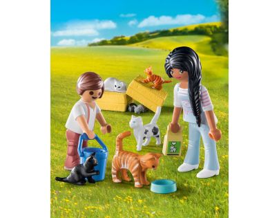 PLAYMOBIL® 71309 Mačacia rodina