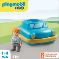 PLAYMOBIL® 71323 1.2.3 Autíčko Push & Go - Poškodený obal 2