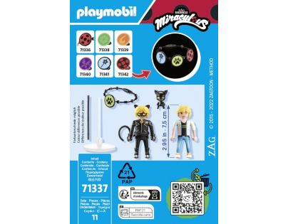PLAYMOBIL® 71337 Kúzelná Lienka a Čierny kocúr Adrien & Čierny kocúr