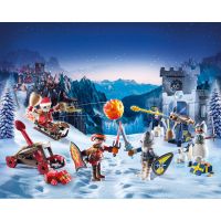 PLAYMOBIL® 71346 Adventný kalendár Novelmore Boj na snehu 2