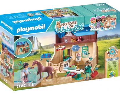 PLAYMOBIL® 71352 Jazdecká terapia a veterinárna prax