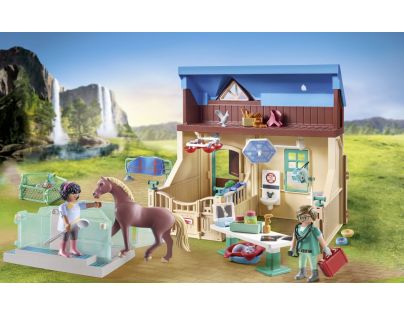 PLAYMOBIL® 71352 Jazdecká terapia a veterinárna prax