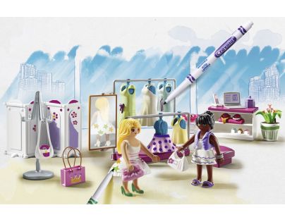 PLAYMOBIL® 71372 Color Módny butik