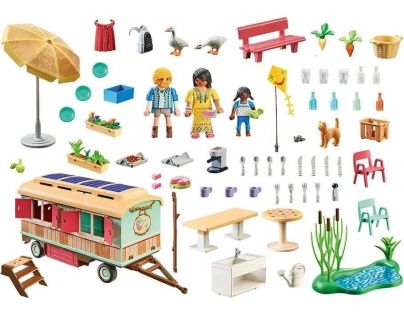 PLAYMOBIL® 71441 Útulná kaviareň vo vagóne