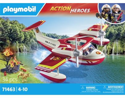 PLAYMOBIL® 71463 Hasičské lietadlo s hasiacou funkciou