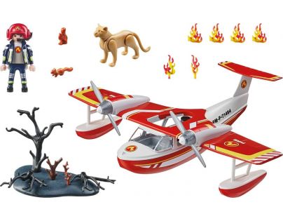PLAYMOBIL® 71463 Hasičské lietadlo s hasiacou funkciou