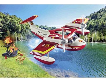 PLAYMOBIL® 71463 Hasičské lietadlo s hasiacou funkciou