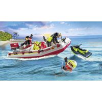 PLAYMOBIL® 71464 Hasičský čln s vodným skútrom 2