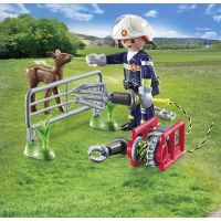 PLAYMOBIL® 71467 Hasiči pri záchrane zvierat 2