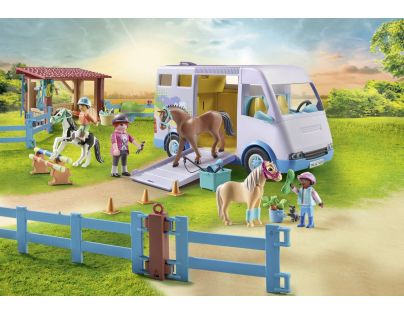 PLAYMOBIL® 71493 Mobilná jazdecká škola