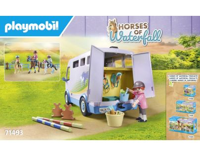 PLAYMOBIL® 71493 Mobilná jazdecká škola