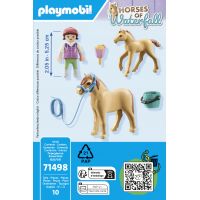 PLAYMOBIL® 71498 Dieťa s poníkom a žriebätkom 4