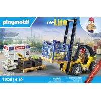 PLAYMOBIL® 71528 Vysokozdvižný vozík s nákladom 5