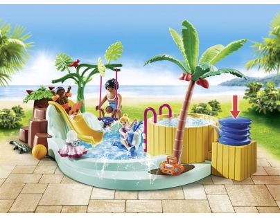 PLAYMOBIL® 71529 Detský bazén s vírivkou