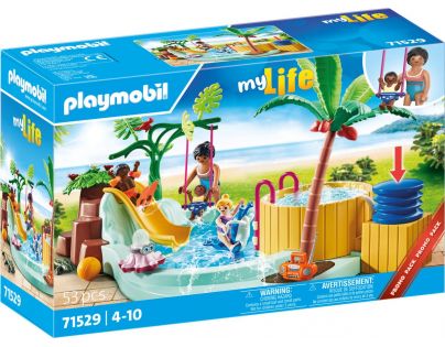 PLAYMOBIL® 71529 Detský bazén s vírivkou