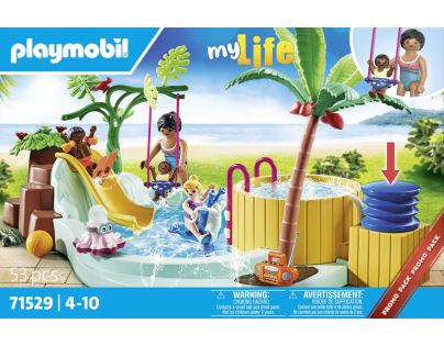 PLAYMOBIL® 71529 Detský bazén s vírivkou