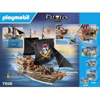 PLAYMOBIL® 71530 Veľká pirátska loď 4