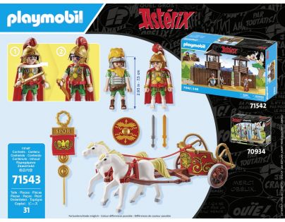PLAYMOBIL® 71543 Asterix Rímsky vojnový záprah