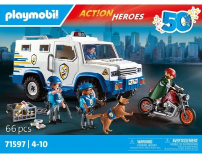 PLAYMOBIL® 71597 Preprava peňazí