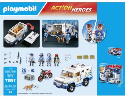 PLAYMOBIL® 71597 Preprava peňazí