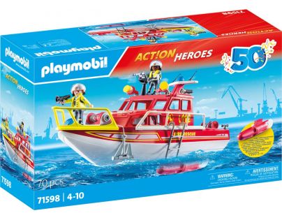 PLAYMOBIL® 71598 Hasičská loď