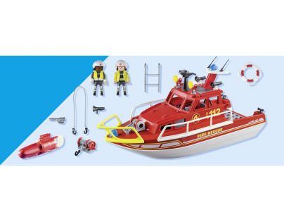 PLAYMOBIL® 71598 Hasičská loď