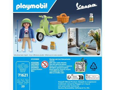 PLAYMOBIL® 71621 Vespa 150 Sprint Veloce svetlo zelená