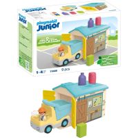 PLAYMOBIL® 71686 Junior Vyklápacie auto s garážou