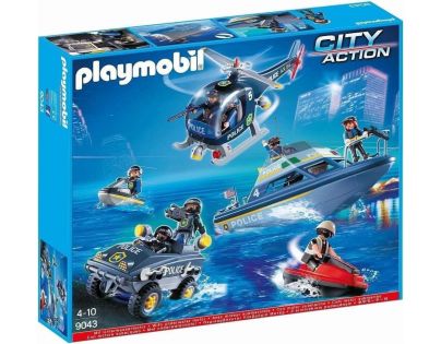 PLAYMOBIL® 9043 Veľká policajná akcia