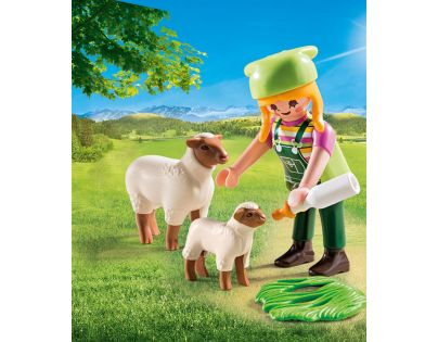 PLAYMOBIL® 9356 Farmárka s ovečkami