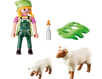 PLAYMOBIL® 9356 Farmárka s ovečkami