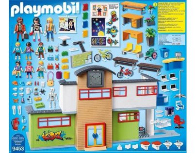 PLAYMOBIL® 9453 Zariadená školská budova