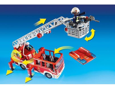 PLAYMOBIL® 9463 Hasičské auto s rebríkom