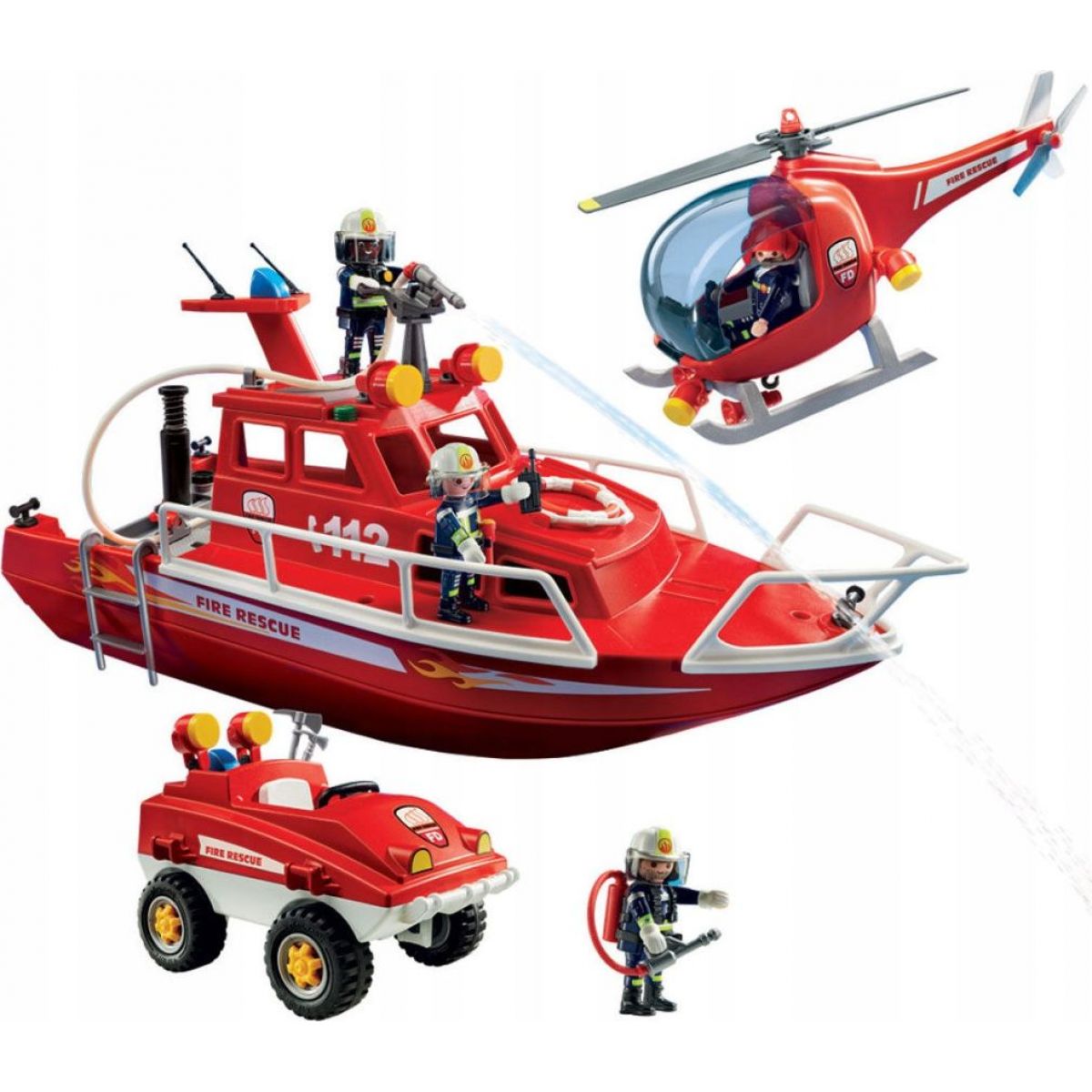 PLAYMOBIL® 9503 Požiarny set s podvodným motorom