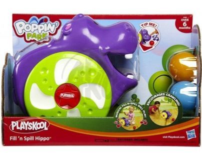 Playskool Interaktivní hrošík s vyskakujícími míčky