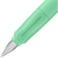 Plniace pero so štandardným hrotom M - STABILO EASYbuddy Pastel mentolová - 1 ks - vr. bombičky s modrým zmizíkovateľným atramentom 3