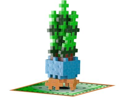 Plus-Plus Kvety Snake Plant
