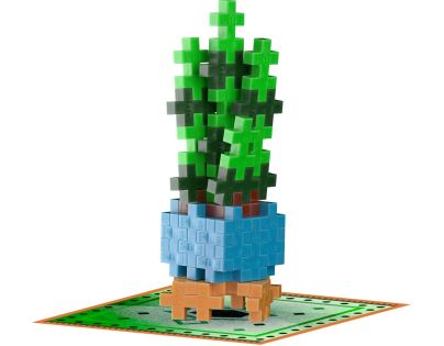 Plus-Plus Kvety Snake Plant