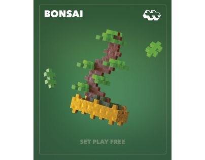 Plus-Plus Kvety Zelená bonsaj