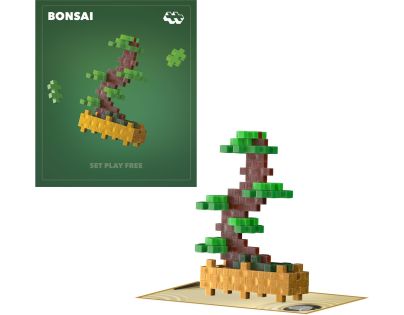 Plus-Plus Kvety Zelená bonsaj