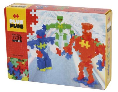 Plus-Plus Mini 170 Neon Roboti