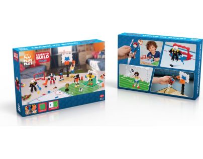 Plus Plus Nauč sa stavať - Sporty 600 dielikov - Poškodený obal