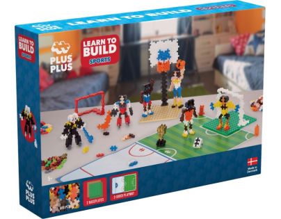 Plus Plus Nauč sa stavať - Sporty 600 dielikov - Poškodený obal