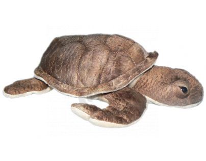 Plyšová želva hnědá 28cm